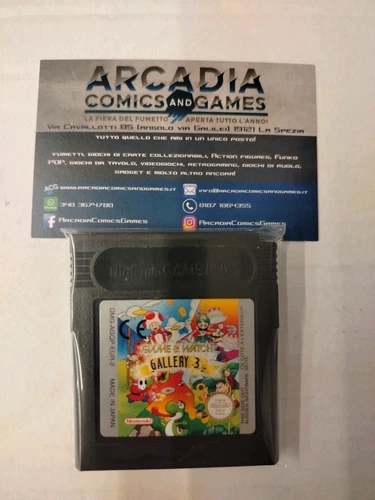 Game &amp; Watch Gallery 3 Game Boy Nintendo GB Solo Cartuccia Loose